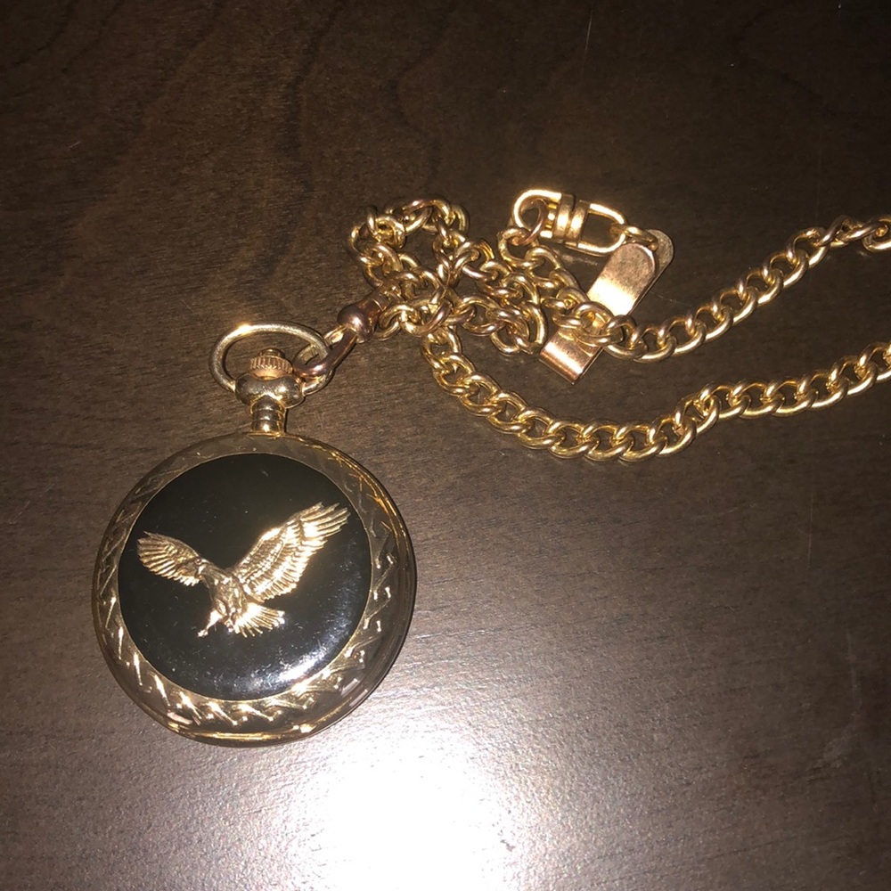 Gold Eagle Embassy Pocket Watch 🦅